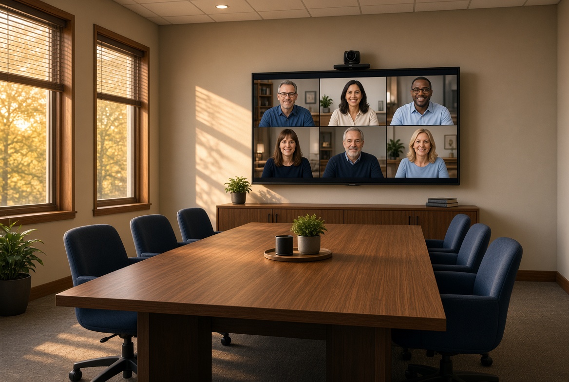 Leadership conferencing room